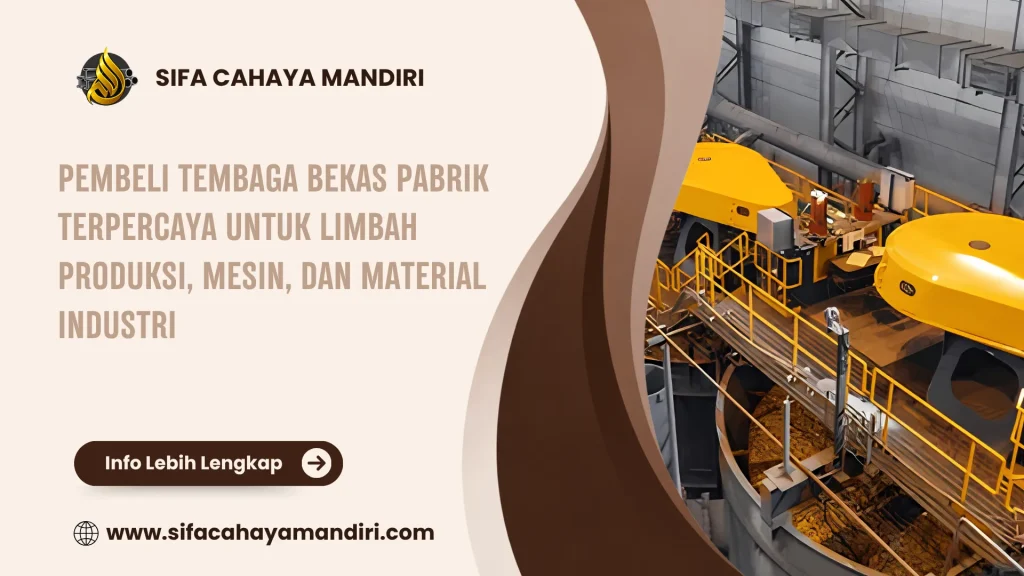 Pembeli Tembaga Bekas Pabrik Terpercaya untuk Limbah Produksi, Mesin, dan Material Industri_optimized